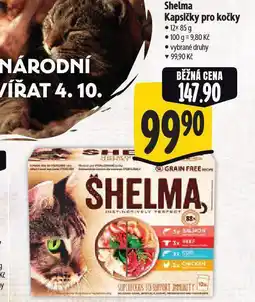 Albert Shelma kapsičky pro kočky nabídka