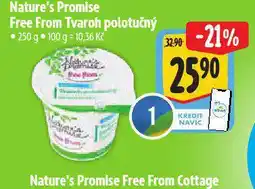 Albert Nature´s promise free from tvaroh polotučný nabídka
