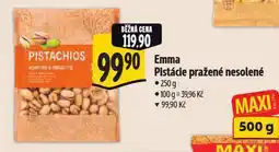 Albert Emma pistácie pražené nesolené nabídka