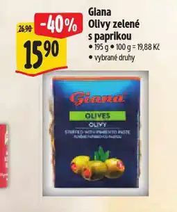 Albert Giana olivy zelené s papirkou nabídka