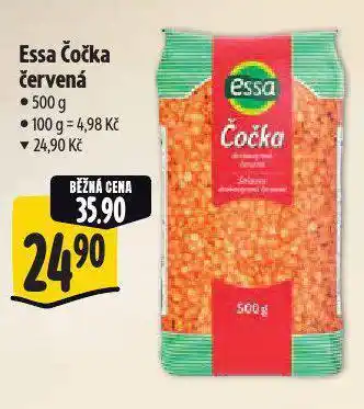 Albert Essa čočka červená nabídka