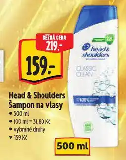 Albert Head a shoulders šampon na vlasy nabídka