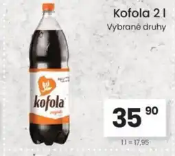 Kubík potraviny Kofola nabídka