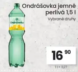 Kubík potraviny Ondrášovka jemně perlivá nabídka