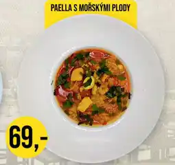 Jip Paella s mořskými plody nabídka