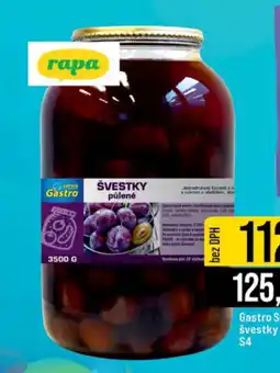 Jip Gastro Servis švestky půlené nabídka