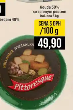Jip Gouda 50% se zeleným pestem nabídka