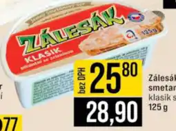 Jip Zálesák smetanový sýr nabídka