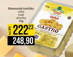 Jip Olomoucké tvarůžky nabídka