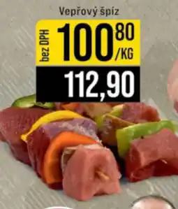 Jip Vepřový špíz nabídka