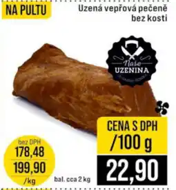 Jip Uzená vepřová pečeně bez kosti nabídka