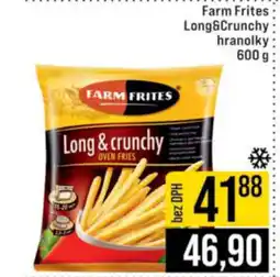 Jip Farm Frites Long&Crunchy hranolky nabídka