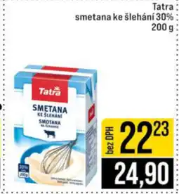 Jip Tatra smetana ke šlehání 30% nabídka