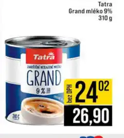 Jip Tatra Grand mléko 9% nabídka