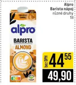 Jip Alpro Barista nápoj nabídka