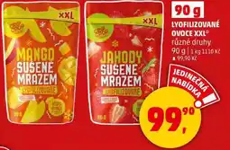 Penny Market LYOFILIZOVANÉ OVOCE XXL různé druhy, 90 g nabídka