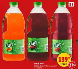 Penny Market SIRUP JUPĺ různé druhy, 3 l nabídka