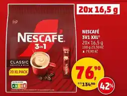 Penny Market NESCAFÉ 3V1 XXL, 20x 16,5 g nabídka
