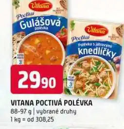 Terno VITANA POCTIVÁ POLÉVKA 88-97 g nabídka