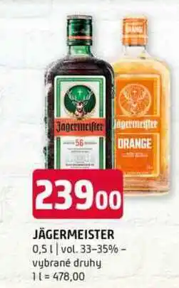 Terno JÄGERMEISTER 0,5 l nabídka
