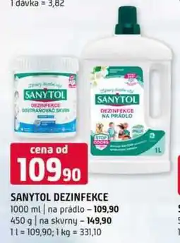 Terno SANYTOL DEZINFEKCE 1000 ml nabídka