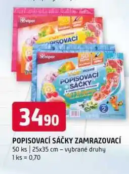 Terno POPISOVACÍ SÁČKY ZAMRAZOVACÍ 50 ks nabídka