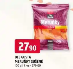 Terno DLE GUSTA MERUŇKY SUŠENÉ 100 g nabídka