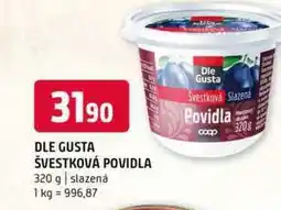 Terno DLE GUSTA ŠVESTKOVÁ POVIDLA 320 g nabídka