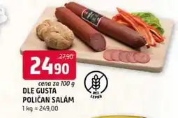Terno DLE GUSTA POLIČAN SALAM 1 kg nabídka