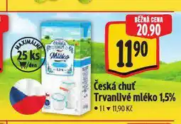 Albert Trvanlivé mléko nabídka
