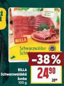 Billa Schwarzwaldská šunka nabídka