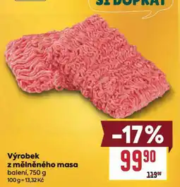 Billa Výrobek z mělněného masa nabídka