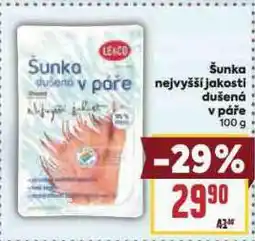 Billa Šunka nejvyšší jakosti dušená v páře nabídka