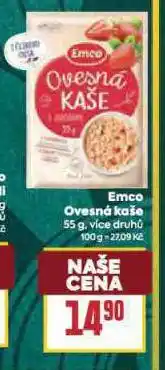 Billa Emco ovocná kaše nabídka