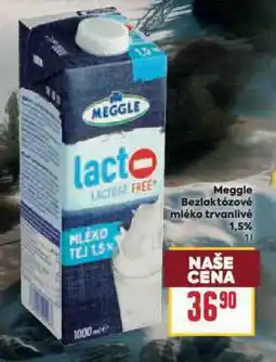 Billa Meggie bezlaktézové mléko trvanlivé nabídka