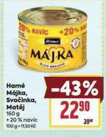 Billa Hamé matěj nabídka