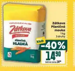 Billa Zátkova pšeničná mouka nabídka