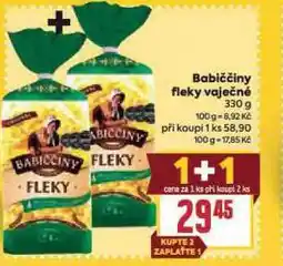 Billa Babiččniny fleky vaječné nabídka