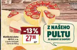 Billa Blaťáck zlato 48% nabídka