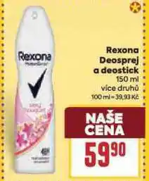Billa Rexona deostick nabídka
