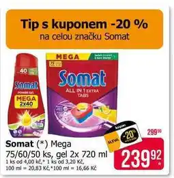 Teta Somat gel 2x 720 ml nabídka