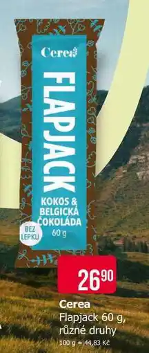 Teta Cerea Flapjack 60 g, různé druhy nabídka