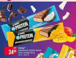 Teta Corny proteinová tyčinka kokos nebo mango 50 g nabídka