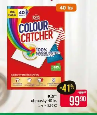 Teta K2r Colour Catcher Prací ubrousky 40 ks nabídka