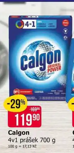 Teta Calgon 4v1 prášek 700 g nabídka