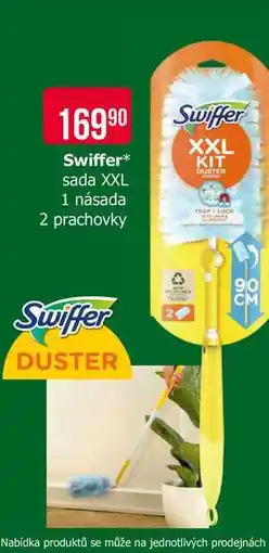 Teta Swiffer sada XXL 1 násada 2 prachovky nabídka