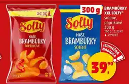 Penny Market BRAMBŮRKY XXL SOLTY solené, 300 g nabídka