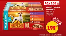 Penny Market KAPSIČKY PRO PSY PROPESKO, 40x 100 g nabídka