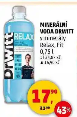 Penny Market MINERÁLNÍ VODA DRWITT RELAX s minerály Relax, 0,75 l nabídka