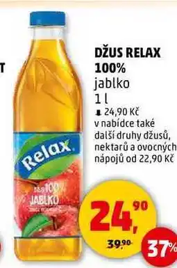Penny Market DŽUS RELAX 100% jablko, 1 l nabídka
